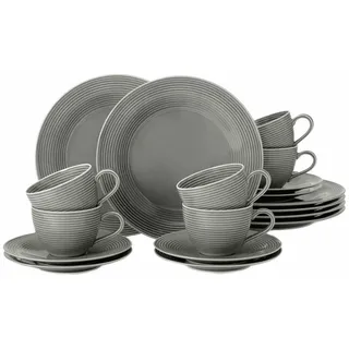 SELTMANN WEIDEN Beat Kaffeeservice 18-tlg. grau unifarben