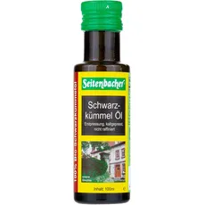 Seitenbacher Bio Schwarzkümmel Öl I Erstpressung I kaltgepresst I nativ I (1x100 ml)