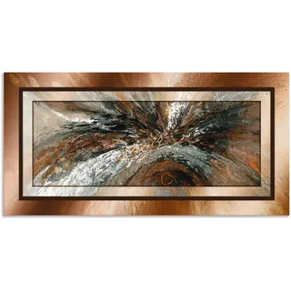 Artland Wandbild "Gold Abstrakt 1" Gegenstandslos 1 Stk. tlg. als Alubild, Leinwandbild, Poster in verschied. Größen, farbe bild(er): braun