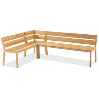 Set Eckbank Ann - Das Set besteht aus: 2 x Bank Ann, 2 x Eckteil Ann. Bank- und Polsterlänge, s...