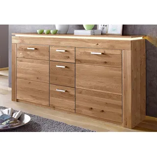 VOGL Möbelfabrik Sideboard Breite 182 cm, wildeiche teilmassiv