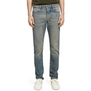 Scotch & Soda Herren Ralston Regular Fit Jeans, Scrape And Move 5234, 33W / 34L EU