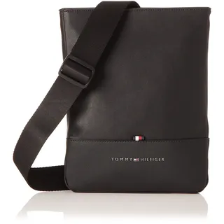Tommy Hilfiger Herren Umhängetasche TH Essential Crossover Klein, Schwarz (Black), Einheitsgröße