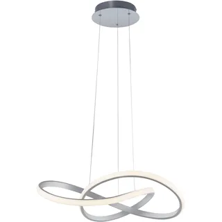 just light. Maria 1-flg. 57 x 120 cm geschwungen silber