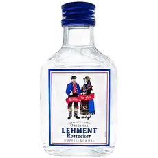 Original Lehment Rostocker I Doppel-Kümmel I Unverändertes Ostseeküsten-Original seit 1864 I 38% Vol. I 100 ml