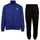 Trainingsanzug blau surf the web 100 Polyester unifarben Sportanzüge Trainingsanzug besonders leicht bequem