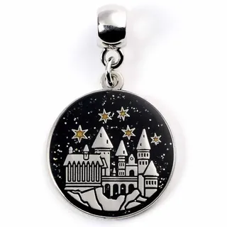 Harry Potter Hogwarts Schloss Schieberegler Charme Silber