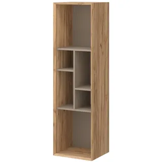 Germania Calvi Wandregal 35 x 40 x 140 cm Grau