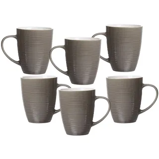 Ritzenhoff & Breker Kaffeebecher-Set Suomi 0,31 l Grau 6 St.