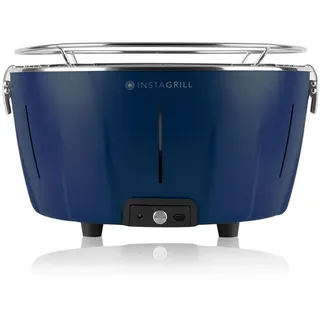 Classe InstaGrill - Holzkohle-Tischgrill - Gehäuse Ozeanblau