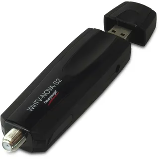 Hauppauge WinTV-Nova-S2 01676 USB TV-Tuner HD digital Satellit Fernsehen DVB-S2 und DVB-S für Laptop oder PC