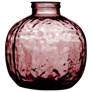 NATURAL LIVING VASE Louise 15L Rubi AUS RECYCELTEM Glas Durchmesser 32CM X H35CM