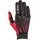 Fingerhandschuhe Schwarz/Rot 7