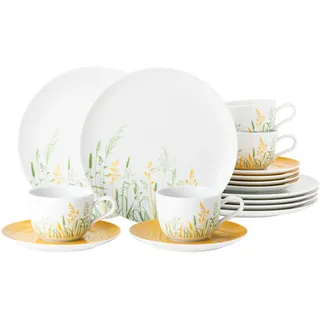 SELTMANN WEIDEN Liberty Meadow Grasses Kaffeeservice 18-tlg. gelb