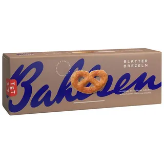BAHLSEN Blätterbrezeln feines Blätterteig Gebäck mit Zuckerglasur 100g