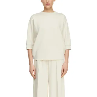 Comma Sweatshirt, mit dekorativen Nähten, bone beige