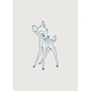 Bild KOMAR "Little Bambini", weiß (farbe bild(er): weiß), B:50cm H:70cm, Holz, Papier, Bilder, Bild, Wandbild zur Dekoration im Kinderzimmer - ohne Rahmen