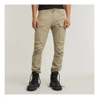 G-Star für Herren. D25523-D846-239 Cargo-Hose 3D Regular Tapered beige (32/34), Lässig, Baumwolle