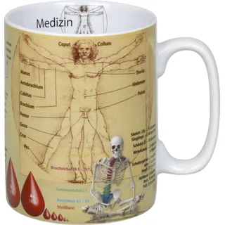 Könitz Wissensbecher Medizin, Bunt, 1 Stück (1er Pack)
