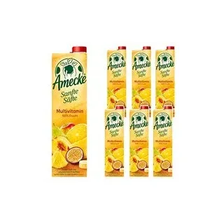 Amecke Sanfte Säfte Multivitamin Direktsaft 6x 1,0 l