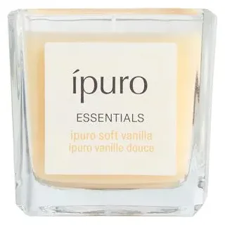 ipuro Soft Vanilla Duftkerze 125 g gelb