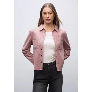 STREET ONE Damen 3412292 Cordmix Bluse, Powder pink, 44