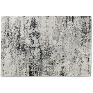 Schöner Wohnen Webteppich Antea , Schwarz, Beige , Textil , rechteckig , 133x190 cm , Bsci, Oeko-Tex® Standard 100 , für Fußbodenheizung geeignet, antistatisch, pflegeleicht , Teppiche und Böden, Teppiche, Webteppiche