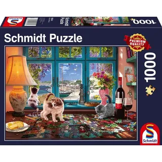 Schmidt Spiele Am Puzzletisch (1000 Teile)