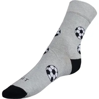Socken Fußball - 47-50 - Grau,Schwarz