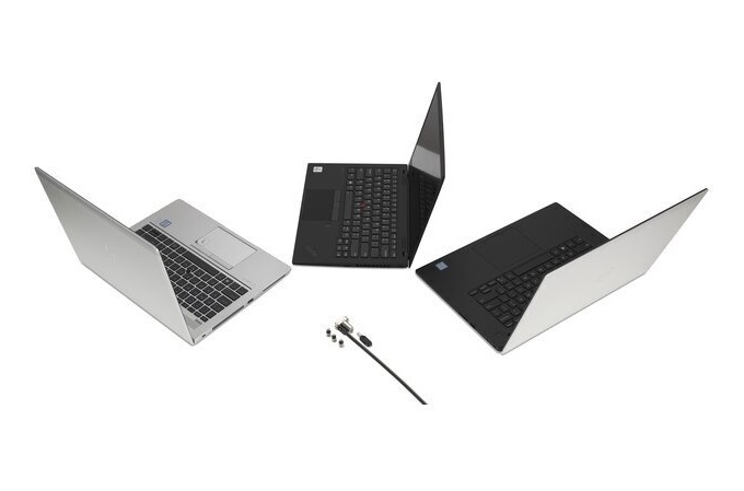 Bild von Universelles 3-in-1 Laptopschloss (K62318WW)