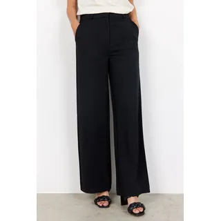 soyaconcept Anzughose "SC-DANIELA 9" Materialmix, schwarz