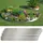 Rasenkante 100 x 14 cm 25 Meter Silber