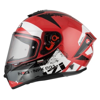 Casco Integral TRENDY Canadian RED&White