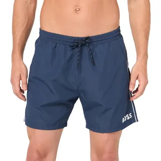 BOSS Herren Standard Medium Length Solid Swim Trunk Badehose