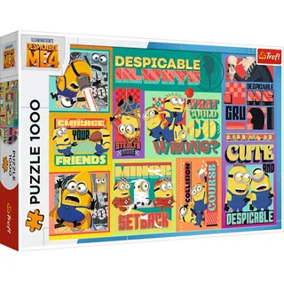 Puzzle 1000 Verrückte Abenteuer der Minions 10820