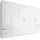 Level 300 x 216 x 58 cm weiß mit Schubladen