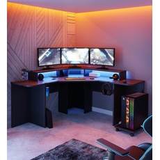 Bild Tezaur Gaming Desk mit RGB-Beleuchtung 13138528-0-0