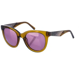 Swarovski SK0126S Runde Acetat-Sonnenbrille für Damen - Bunt
