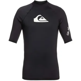 Quiksilver All Time Uv Kurzarm-rash Guard - Black - 2XL
