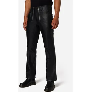 Herren Lederhose Zimmermannshose Ricano RT-105 Buff. Nappa – Schwarz / 32 - Schwarz