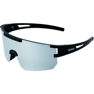 YEAZ Sportbrille »Sport-Sonnenbrille Black/Silver Mirror SUNSPARK