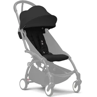Stokke® YOYO® 6+ Textilset für Kinderwagen Black