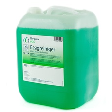 Hygiene VOS 10 Liter Essigreiniger Entkalker Allzweckreiniger für Sanitär, Küche, Gastro