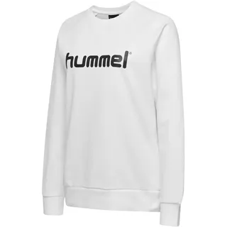 hummel Go Cotton Logo Sweatshirt Woman 203519 White S