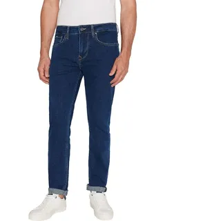 Pepe Jeans Herren Slim Jeans, Blau (Denim-CT7), 34W / 34L