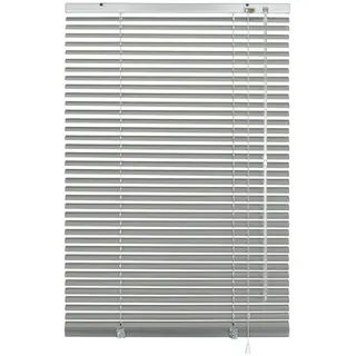 GARDINIA Aluminium-Jalousie 140 x 240 cm Silber