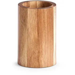 Zeller Zahnputzbecher Holz Braun