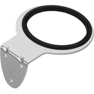 Ciieeo Haartrocknerhalter Zur Wandmontage Edelstahl Föhnhalter Mit Kabelhaken Badezimmer Organizer Haartrocknerständer Für Bad Und Salon 4.92X3.94X1.97In