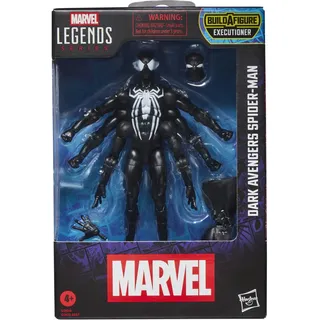 Marvel Dark Avengers Spider-Man Actionfigur 15 cm - Schwarz/Weiß