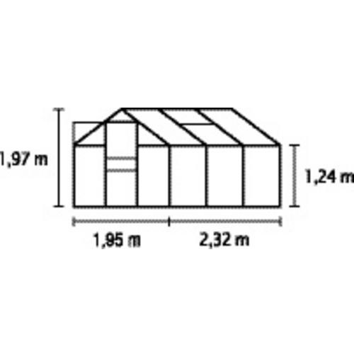 Bild von Calypso 4400 Alu grün HKP 6 mm 4,4 m2